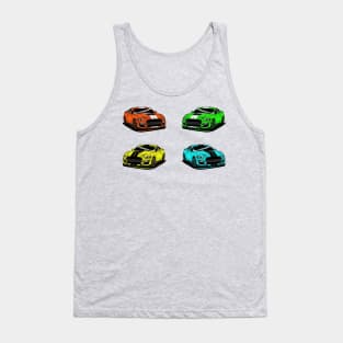 X4 Mustang Shelby GT500 Tank Top